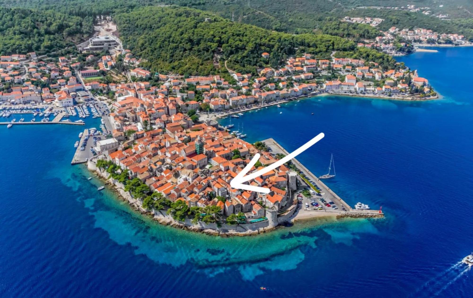 Apartment Kanavelic In Old Town Korcula Екстер'єр фото